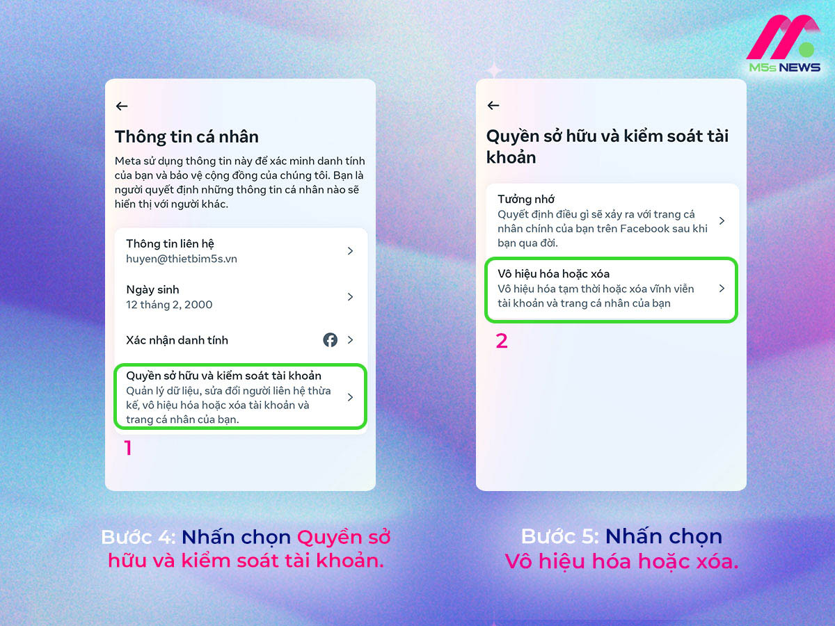 Cách khóa Messenger tạm thời trên điện thoại